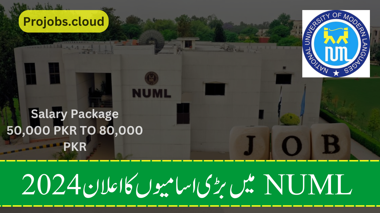 Latest National University of Modern Languages NUML Jobs March 2024